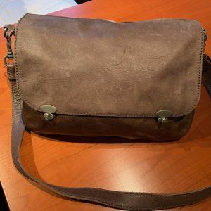 Liebeskind Berlin 'Olivia' brown leather messenger bag